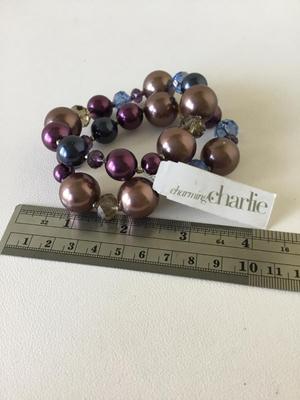 Charming Charlie stretchy beaded bracelets