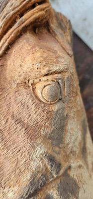 Very Heavy Horse's Head 11" high, Cast Iron?