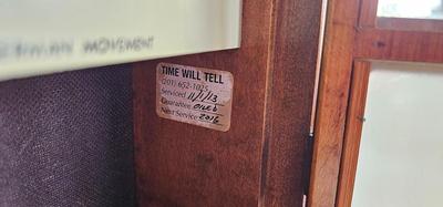 Daneker German Movement Steeple Mantle Clock with a key