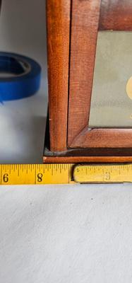 Daneker German Movement Steeple Mantle Clock with a key