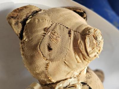 Well loved Stuffy Lovey 14" Tall Thread Bare Bear