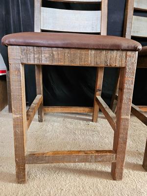 Counter-Height Diningroom table with six chairs