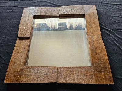 Beautiful Pier 1 imports decorative Wood framed mirror