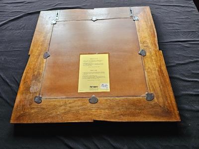 Beautiful Pier 1 imports decorative Wood framed mirror
