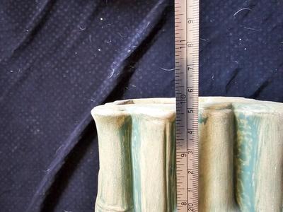 Bamboo vase, candle holders, and a scensy burner