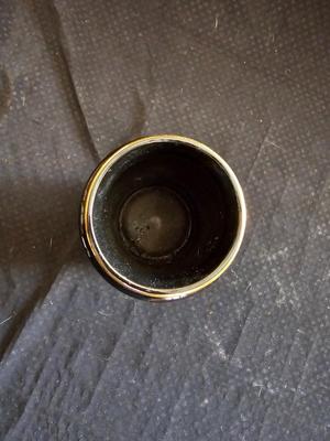 Chokin vase and bell - metal engraved from Japan and a Asian themed Scensy burner