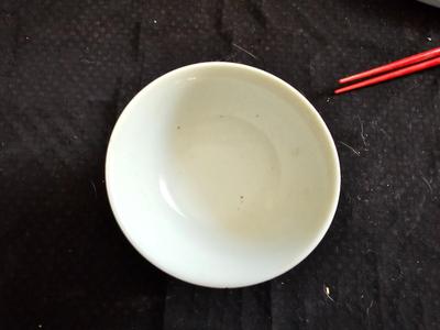 Rare Vintage Chinese Jingdezhen Hand painted Dishes Mountain by Water with chop sticks - 8 piece set