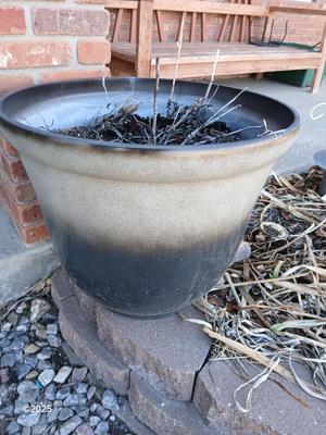 21" Dura plastic planter / flowerpot (2 of 2)