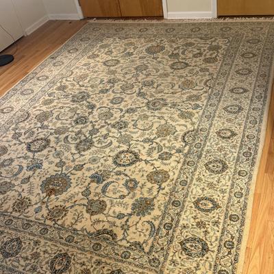Large Keshan Persian Area Rug, 8’6” x 11’11” (GB-HS)