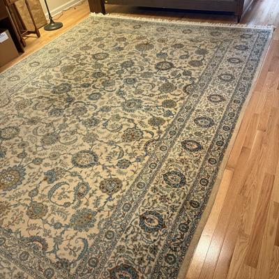 Large Keshan Persian Area Rug, 8’6” x 11’11” (GB-HS)