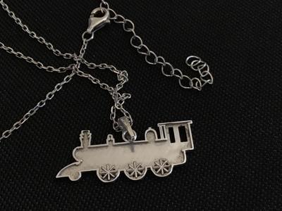 Train loco motive Necklace