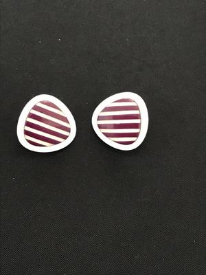 80s vintage clip on earrings