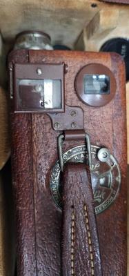 Cine-Kodak Model B Vintage Film Movie Camera with Case, extra filters