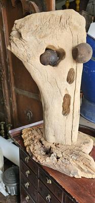 Driftwood sculpture