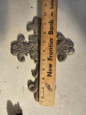 Decorative crosses for home or garden - chili peppers - Serenity prayer