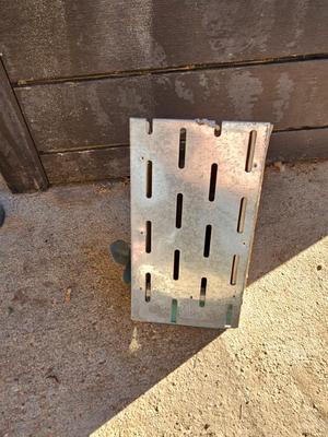Grouping of Bird feeders and small wooden bird houses