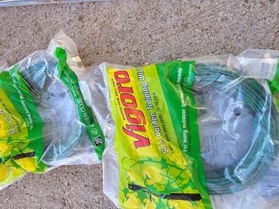 3/4" soaker hose new with plant accessories and other gardening must haves!