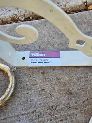 Brackets of all kinds - stakes - gate latch - and more