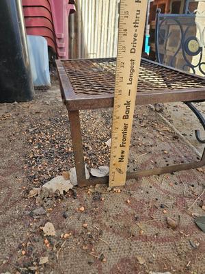 Metal wood holder rack and a metal folding fire grate