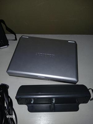 Audiovox 7" LCD Monitor & DVD Player D1708 with 2 screens - and a case