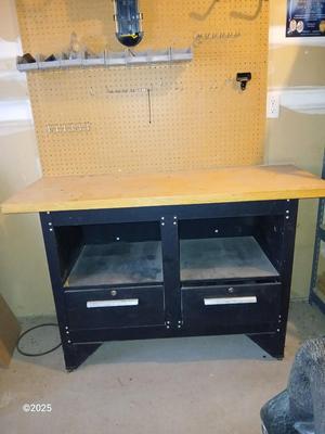Like new Workbench with under storage - nice top!