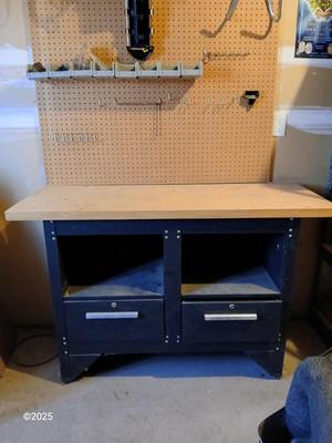 Like new Workbench with under storage - nice top!