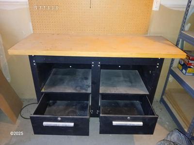 Like new Workbench with under storage - nice top!