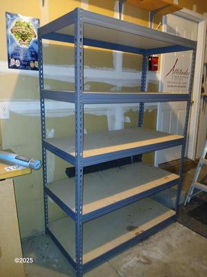 Heavy duty shelving unit - Storage Shelves - Garage organization!