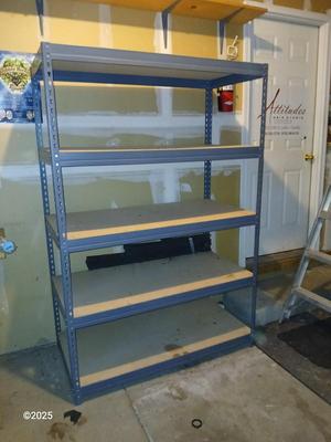 Heavy duty shelving unit - Storage Shelves - Garage organization!
