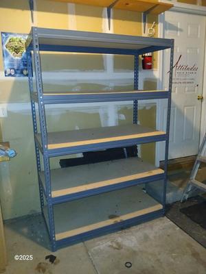 Heavy duty shelving unit - Storage Shelves - Garage organization!