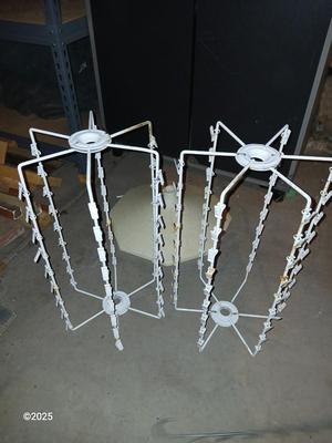 Portable Potato chip / snack clip rack