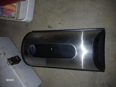 Wire storage baskets, Chalk board, napkin dispenser, cash box and more