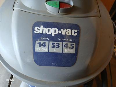 14 gallon 4.5HP Wet Dry Shop-Vac