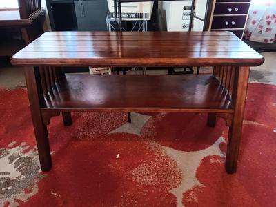 Wooden coffee / sofa table
