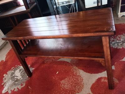 Wooden coffee / sofa table