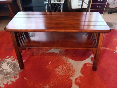 Wooden coffee / sofa table