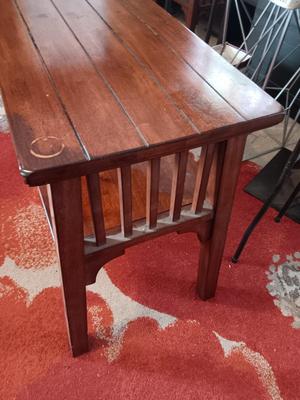 Wooden coffee / sofa table