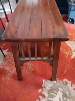 Wooden coffee / sofa table