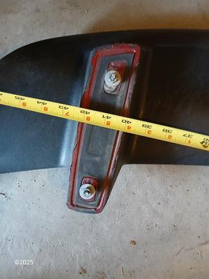 Auto parts - Spoiler - VX TSI Panel, license plate mount, and a taillight