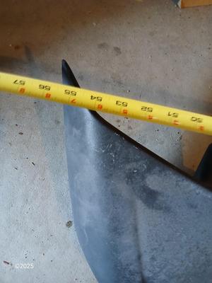Auto parts - Spoiler - VX TSI Panel, license plate mount, and a taillight