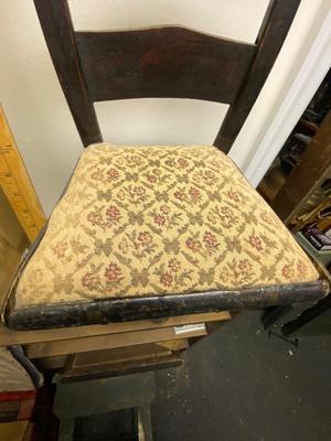 Antique childs chair