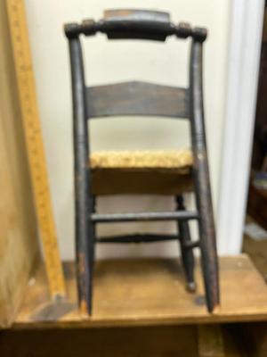 Antique childs chair