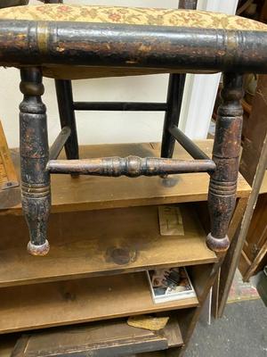 Antique childs chair