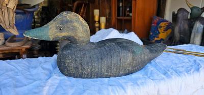 Antique Hand Carved Duck Decoy #3