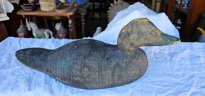 Antique Hand Carved Duck Decoy #3