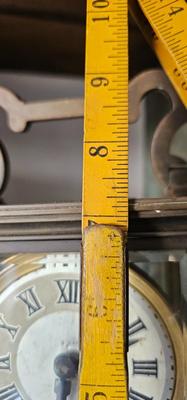 Antique Brass 8 Day Carriage Clock