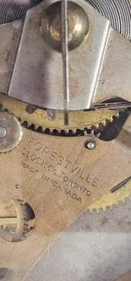 Antique Brass 8 Day Carriage Clock