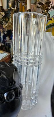 Lot of 3 Vintage Vases and one Lion sculpture