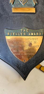 Boys Club Shield Plaque Wall Hanging 1934