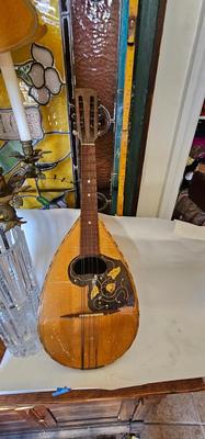 Vintage Bowl Back Mandolin 8 strings Musical Instrument